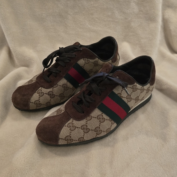 Gucci Tess S Gomma Sneaker size 38 - Picture 3 of 8